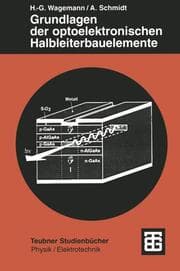 Cover von Grundlagen der optoelektronischen Halbleiterbauelemente