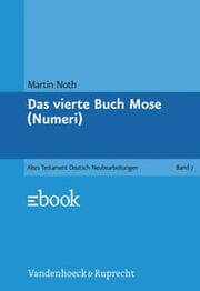 Cover von Das vierte Buch Mose (Numeri)