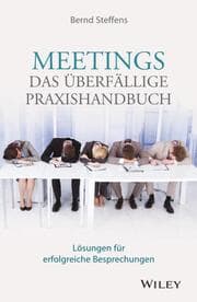 Cover von Meetings - das überfällige Praxishandbuch