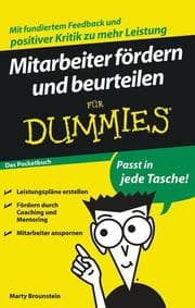 Cover von Mitarbeiter fördern und beurteilen für Dummies