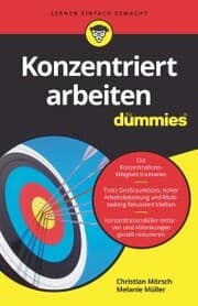 Cover von Konzentriert arbeiten für Dummies