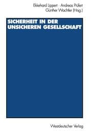 Cover von Sicherheit in der unsicheren Gesellschaft