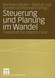 Cover von Steuerung und Planung im Wandel