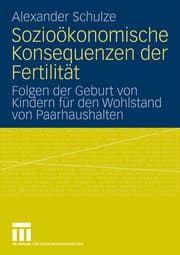 Cover von Sozioökonomische Konsequenzen der Fertilität