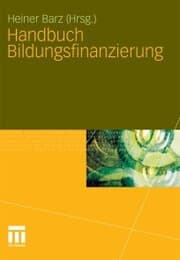Cover von Handbuch Bildungsfinanzierung