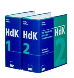 Cover von Das Haushaltsrecht der Krankenkassen - HdK
