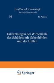 Cover von Erkrankungen der Wirbelsäule des Schädels mit Nebenhöhlen und der Hüllen
