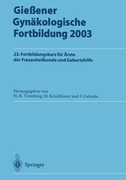 Cover von Gießener Gynäkologische Fortbildung 2003