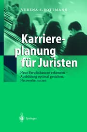 Cover von Karriereplanung für Juristen