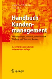 Cover von Handbuch Kundenmanagement