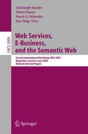 Cover von Web Services, E-Business, and the Semantic Web
