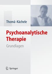 Cover von Psychoanalytische Therapie 1