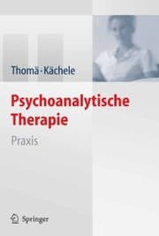 Cover von Psychoanalytische Therapie