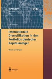 Cover von Internationale Diversifikation in den Portfolios deutscher Kapitalanleger