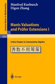 Cover von Manis Valuations and Prüfer Extensions I