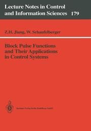 Cover von Block Pulse Functions and Their Applications in Control Systems