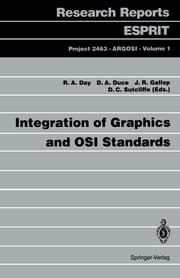 Cover von Integration of Graphics and OSI Standards
