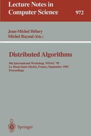 Cover von Distributed Algorithms