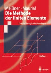 Cover von Die Methode der finiten Elemente