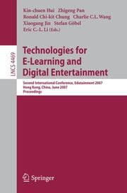 Cover von Technologies for E-Learning and Digital Entertainment