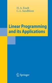 Cover von Linear Programming and its Applications