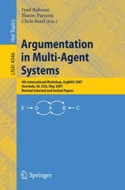 Cover von Argumentation in Multi-Agent Systems