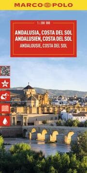 Cover von MARCO POLO Reisekarte Andalusien, Costa del Sol 1:200.000