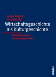 Cover von Wirtschaftsgeschichte als Kulturgeschichte