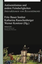 Cover von Antisemitismus und andere Feindseligkeiten