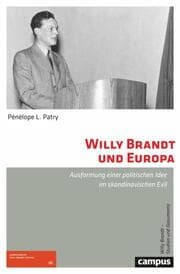 Cover von Willy Brandt und Europa