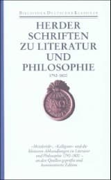 Cover von Schriften zu Literatur und Philosophie 1792-1800