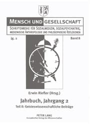 Cover von Jahrbuch für Sozialmedizin, Sozialpsychiatrie, medizinische Anthropologie und philosophische Reflexionen, Jahrgang 2