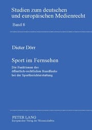 Cover von Sport im Fernsehen