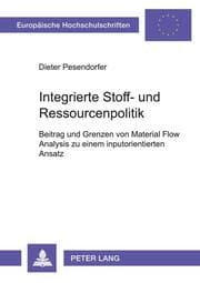 Cover von Integrierte Stoff- und Ressourcenpolitik