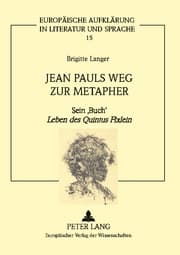 Cover von Jean Pauls Weg zur Metapher