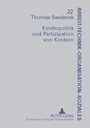 Cover von Kinderpolitik und Partizipation von Kindern