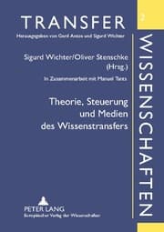 Cover von Theorie, Steuerung und Medien des Wissenstransfers