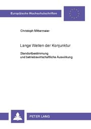 Cover von Lange Wellen der Konjunktur