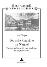 Cover von Deutsche Kurstädte im Wandel