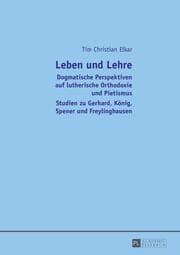 Cover von Leben und Lehre