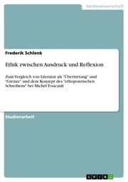 Cover von Ethik zwischen Ausdruck und Reflexion