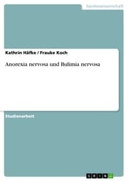 Cover von Anorexia nervosa und Bulimia nervosa