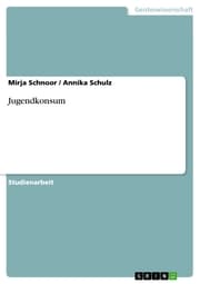 Cover von Jugendkonsum