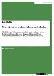 Cover von Über die Liebe und das Scheitern der Liebe