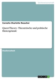 Cover von Queer Theory - Theoretische und politische Hintergründe