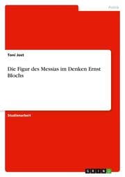 Cover von Die Figur des Messias im Denken Ernst Blochs