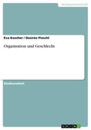 Cover von Organisation und Geschlecht