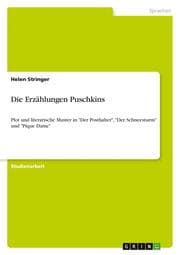 Cover von Die Erzählungen Puschkins