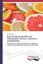 Cover von Ésteres de glucósidos de flavonoides cítricos. Síntesis y propiedades