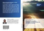 Cover von Effects of Innovation Strategies on Mobile Service Providers in Kenya